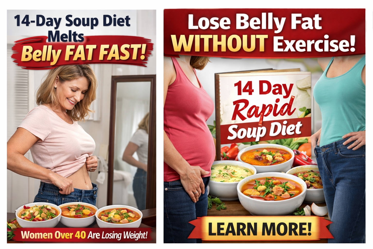 14-Day Soup Diet Melts Belly Fat Fast Without Exercise