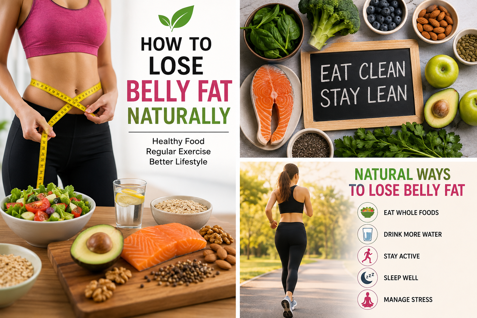 natural ways to lose belly fat